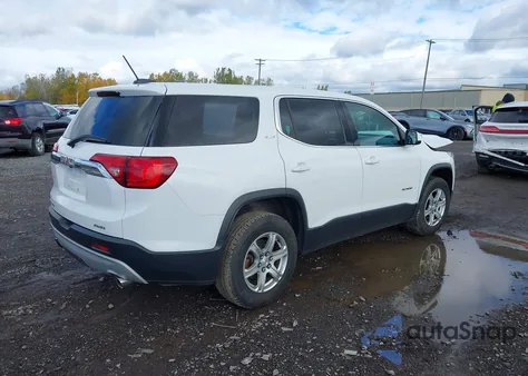 2018 GMC Acadia Sle-1 из США, поврежденный, VIN 1GKKNRLS1JZ191117